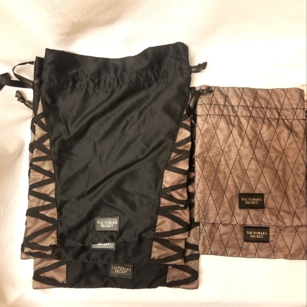 5 Victoria Secrete Lingerie Bags